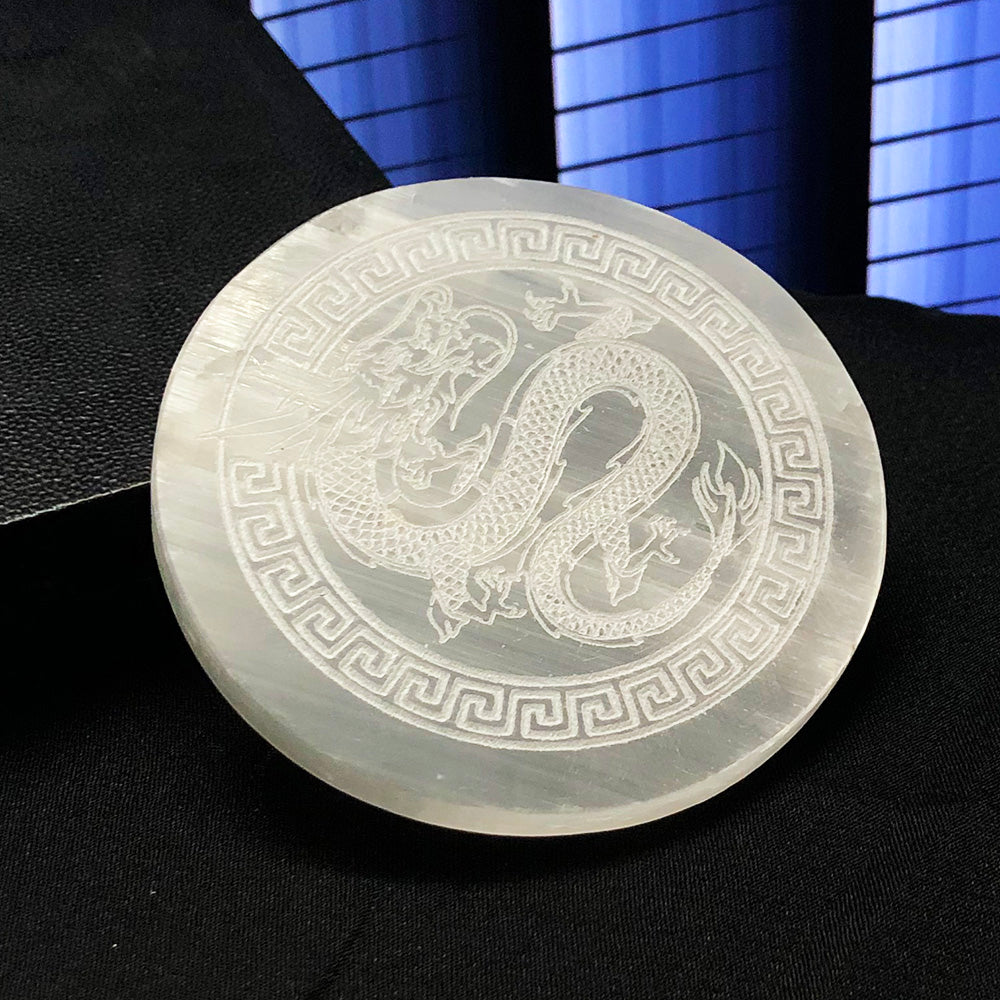 Selenite Charging Plate – Cleanse Crystals & Amplify Energy