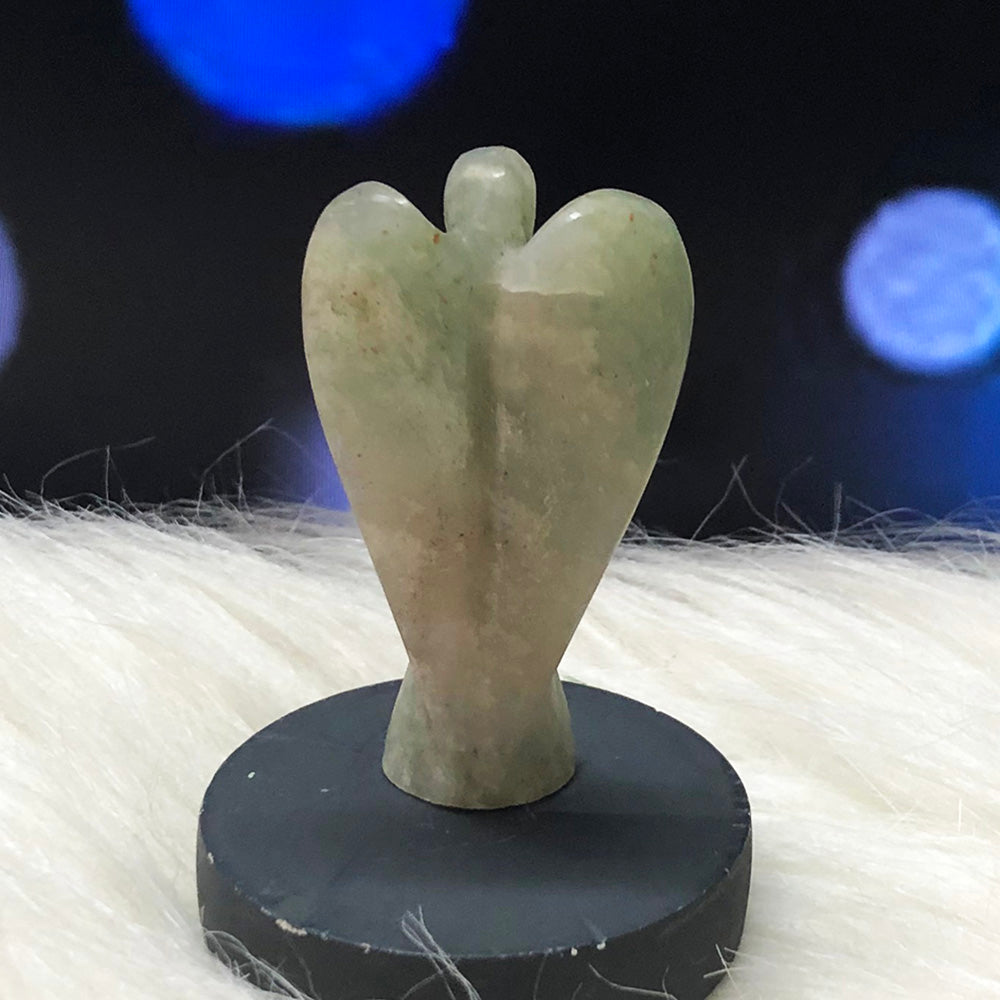 Green Aventurine Angel – Prosperity & Emotional Comfort