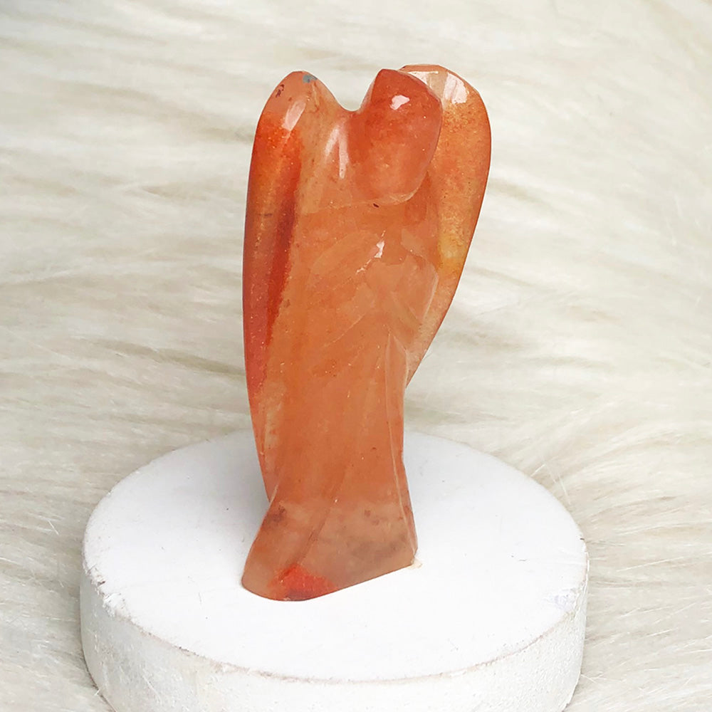 Orange Aventurine Angel – Creativity & Joy