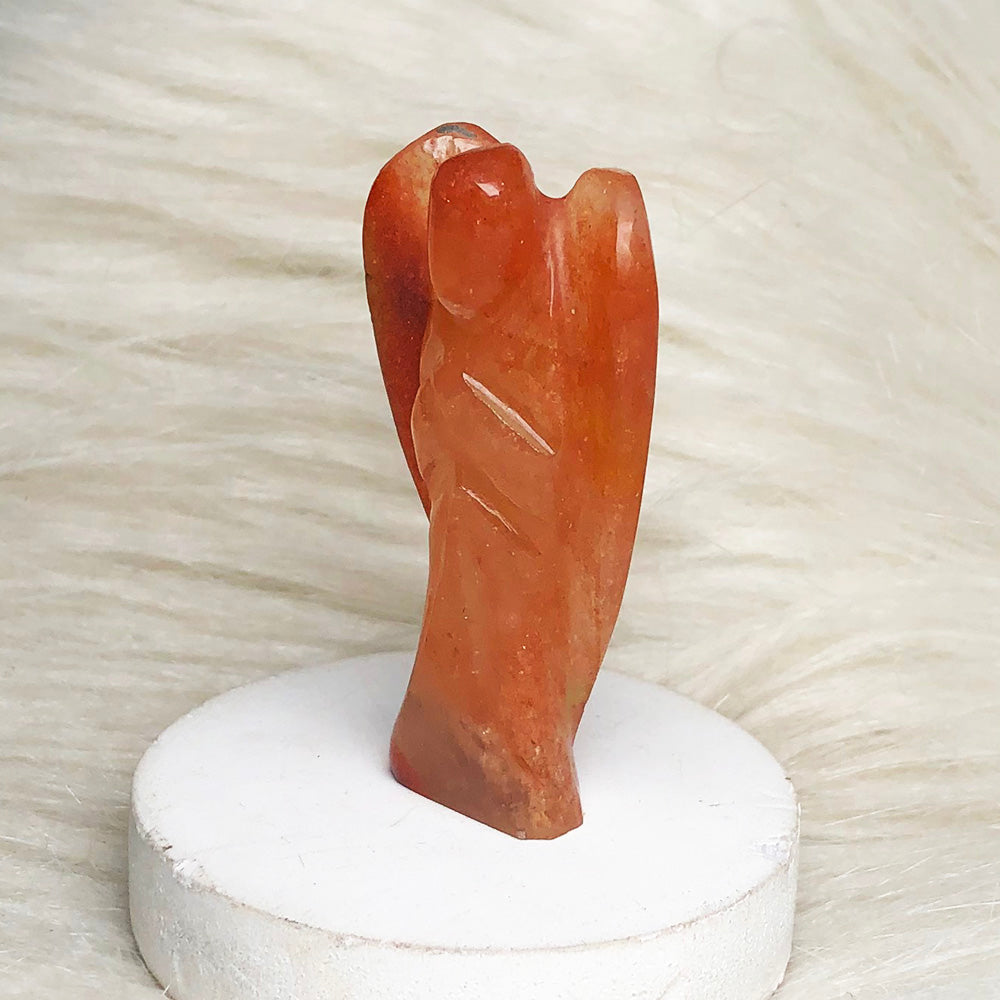 Orange Aventurine Angel – Creativity & Joy