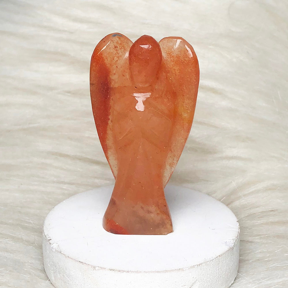 Orange Aventurine Angel – Creativity & Joy