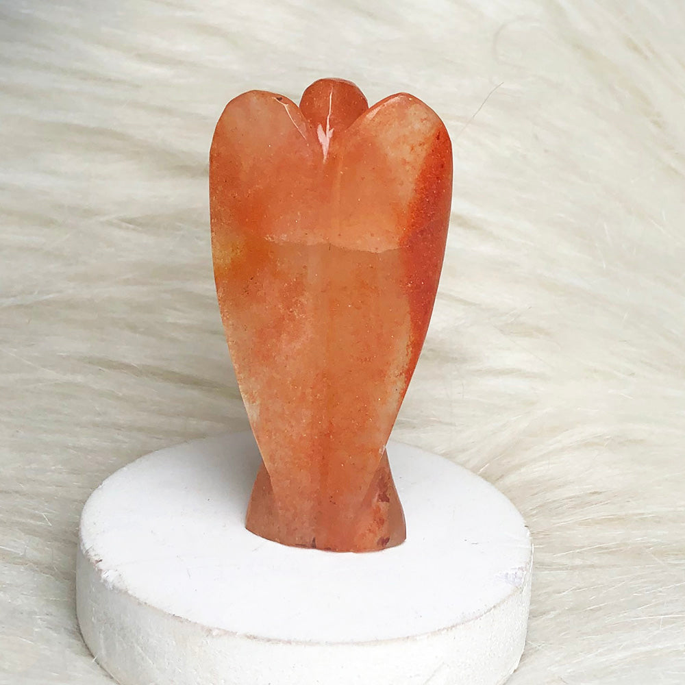 Orange Aventurine Angel – Creativity & Joy