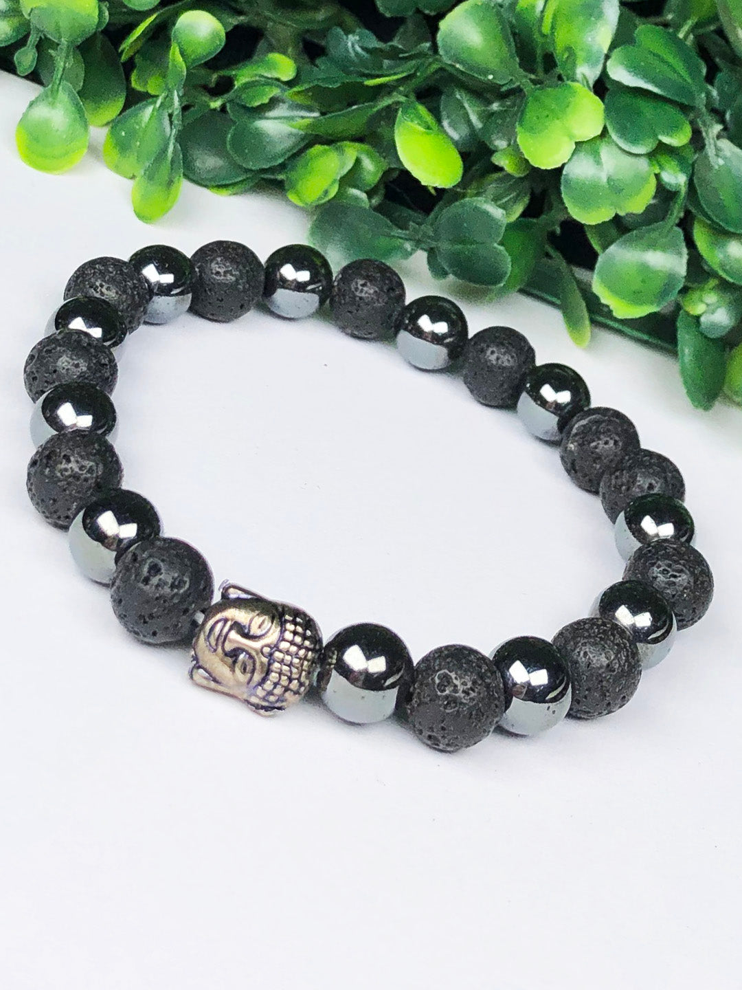 Protector Mixel Crystal Bracelet (Milky Quartz & Red Jasper)