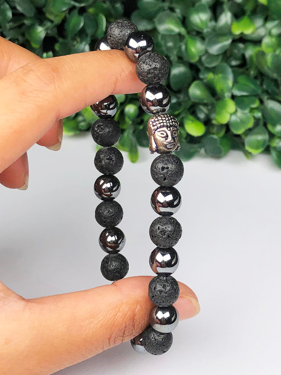 Protector Mixel Crystal Bracelet (Milky Quartz & Red Jasper)