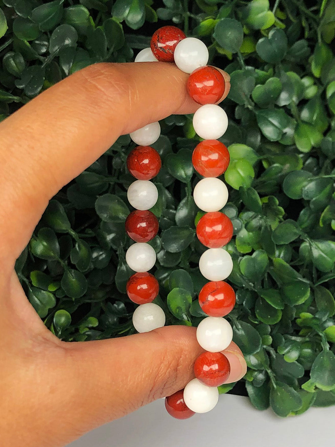Willpower Mixel Crystal Bracelet (Carnelian , Hematite & Unakite)
