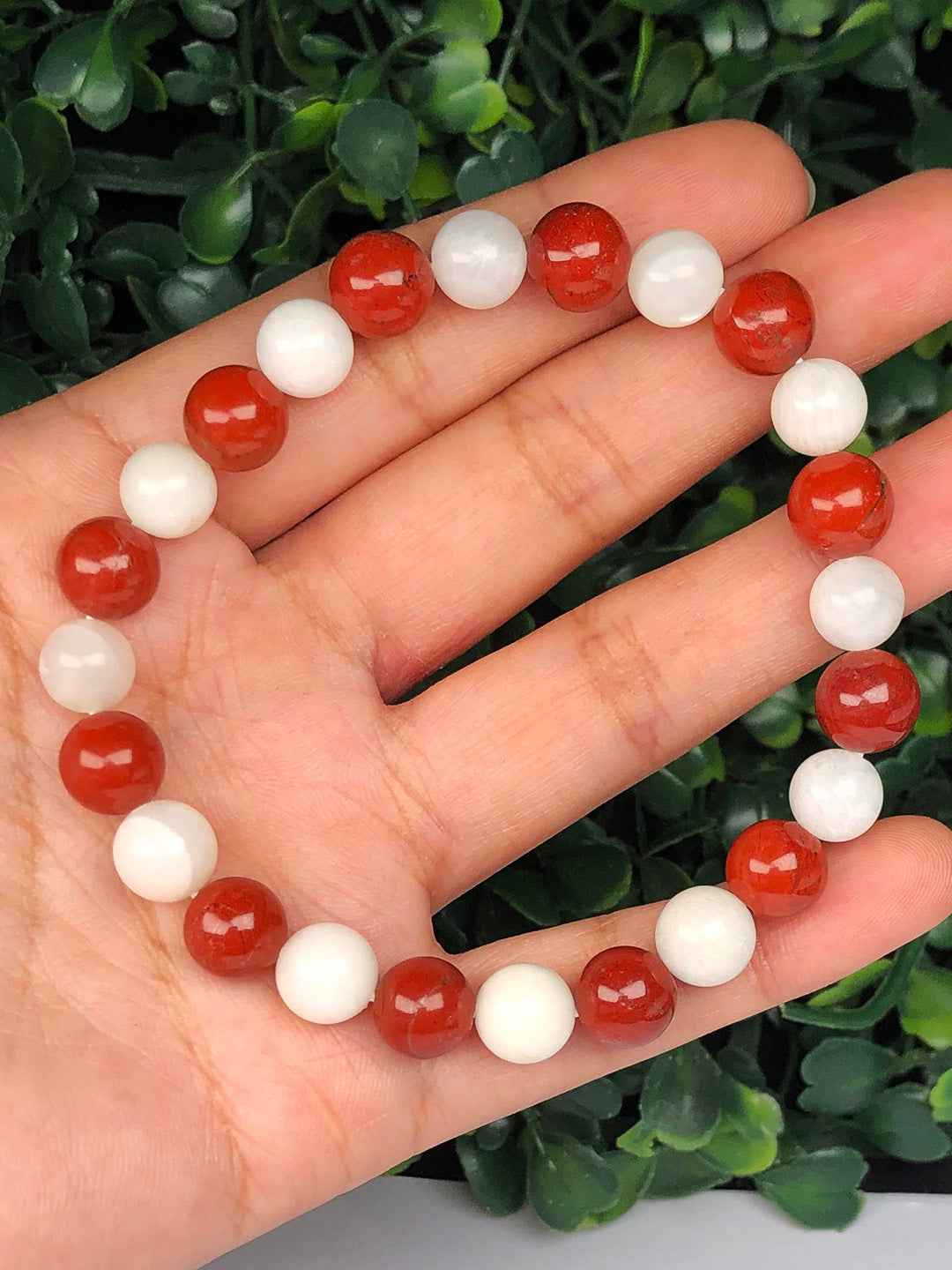 Willpower Mixel Crystal Bracelet (Carnelian , Hematite & Unakite)