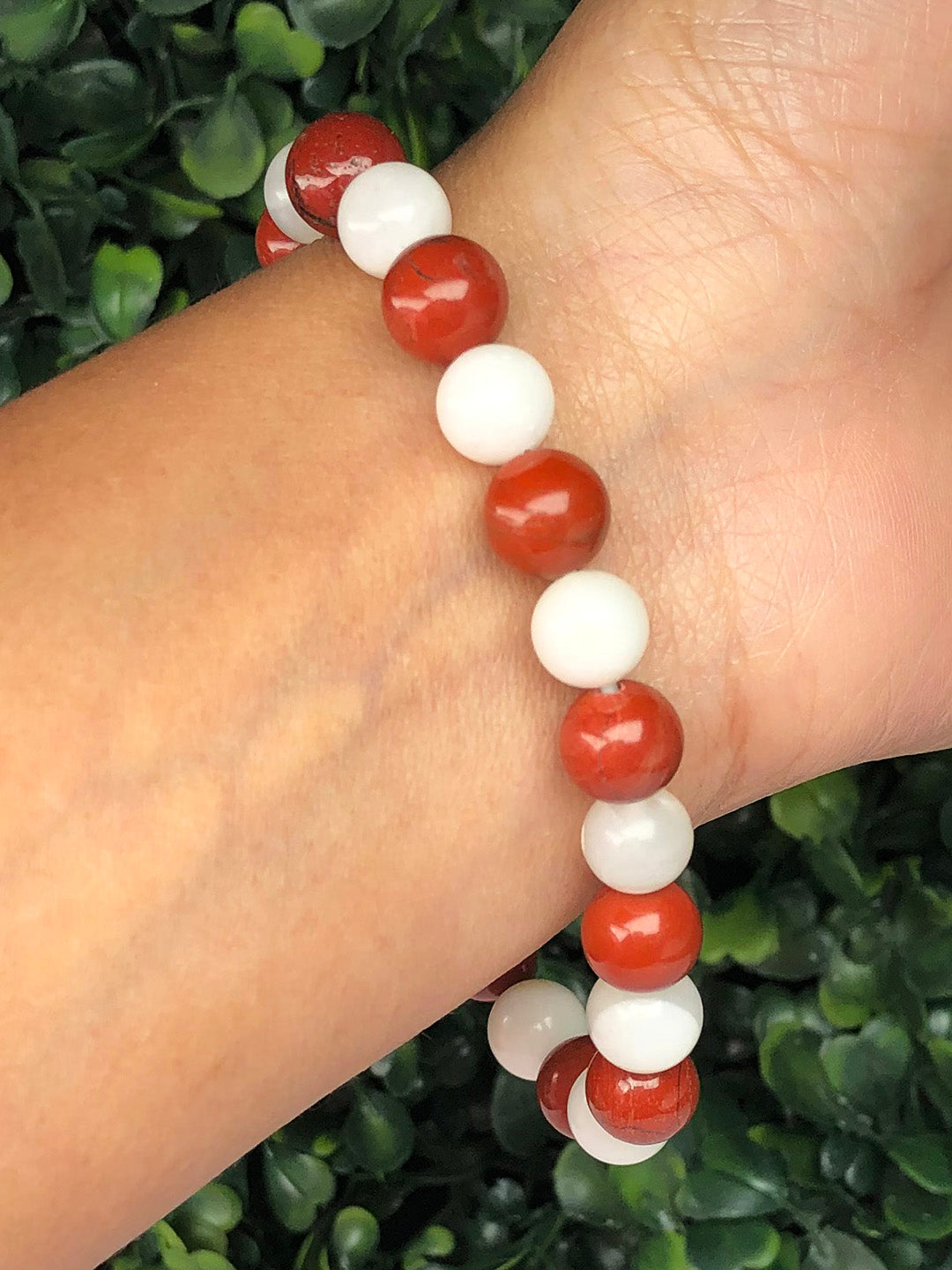 Willpower Mixel Crystal Bracelet (Carnelian , Hematite & Unakite)
