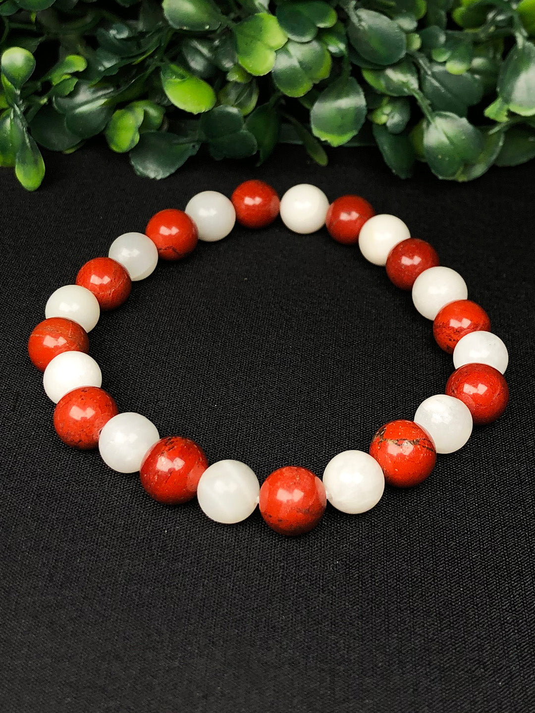 Willpower Mixel Crystal Bracelet (Carnelian , Hematite & Unakite)