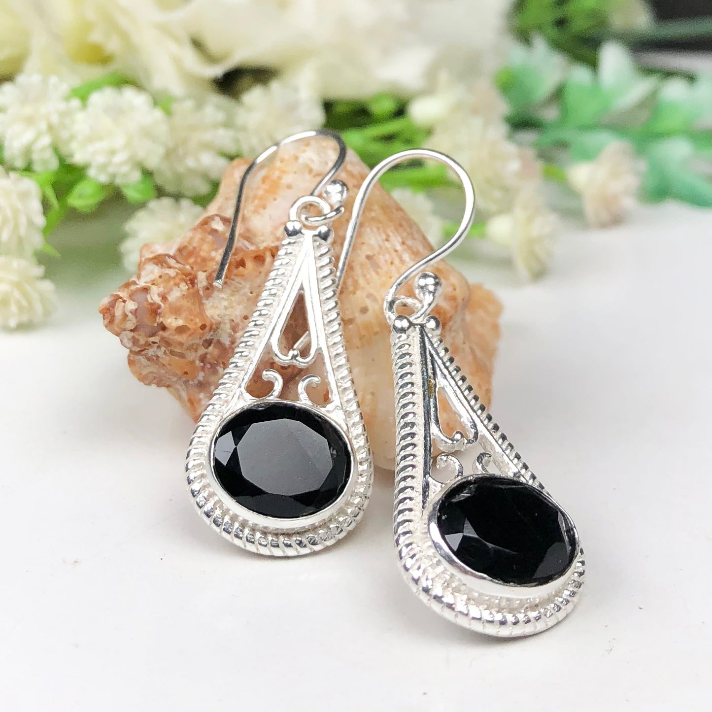 Zhupuk International Unique Design Gemstone Spinel Earrings for Women and Girls Light Weight Dangle For Every Occasion Nickel-Free Quality ( RITI040 )