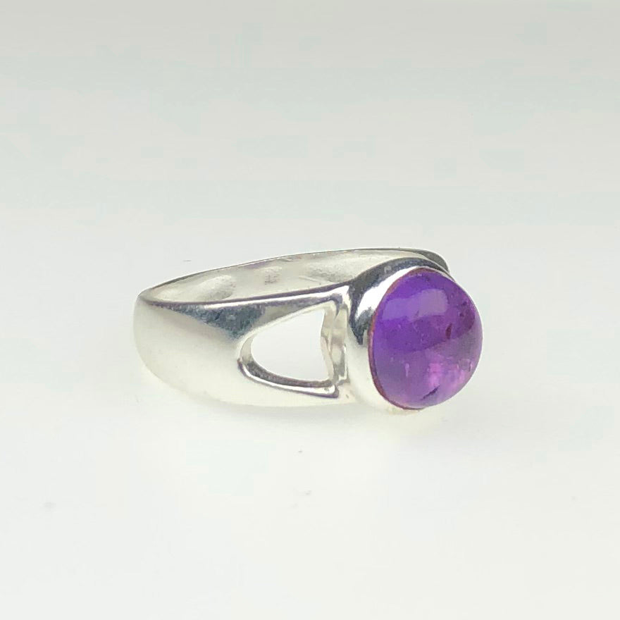 Purple Amethyst Ring