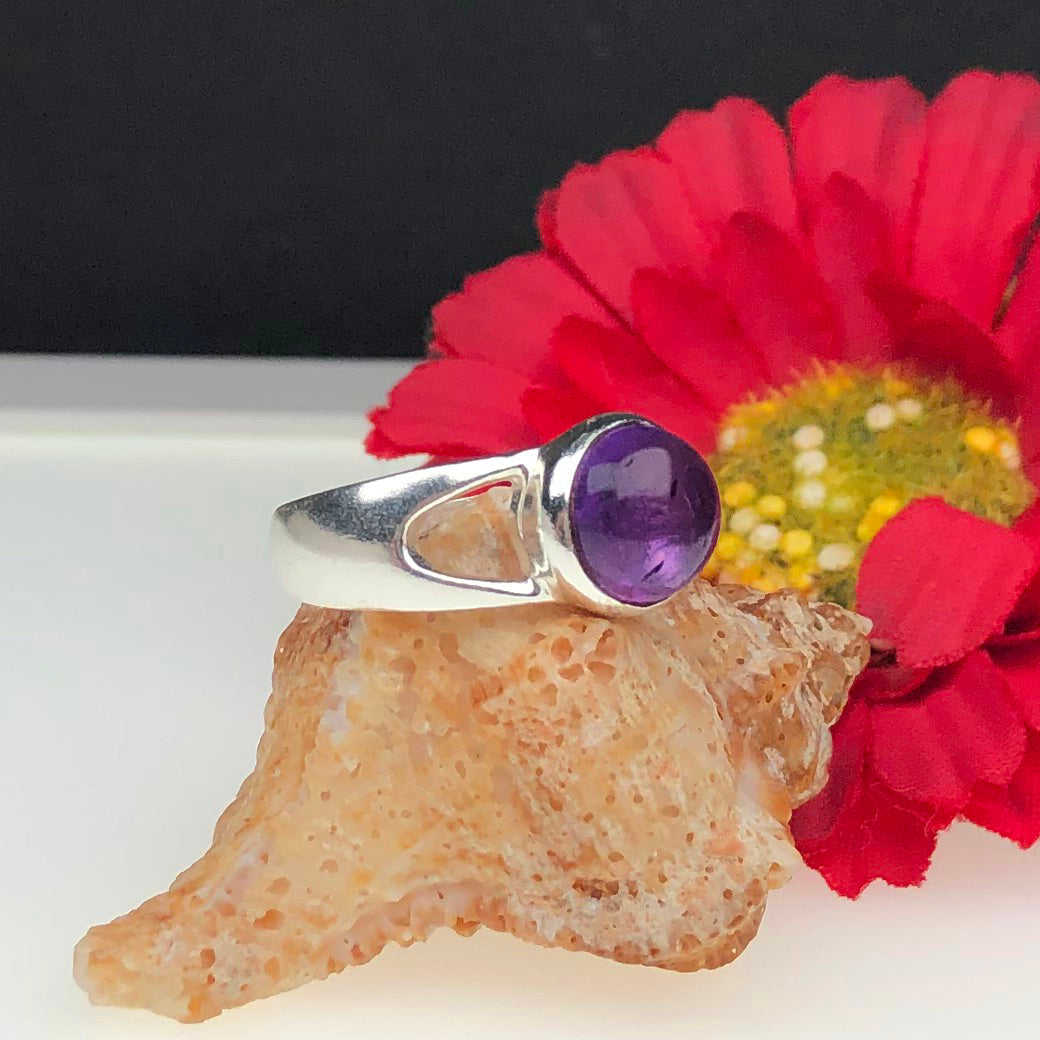 Purple Amethyst Ring