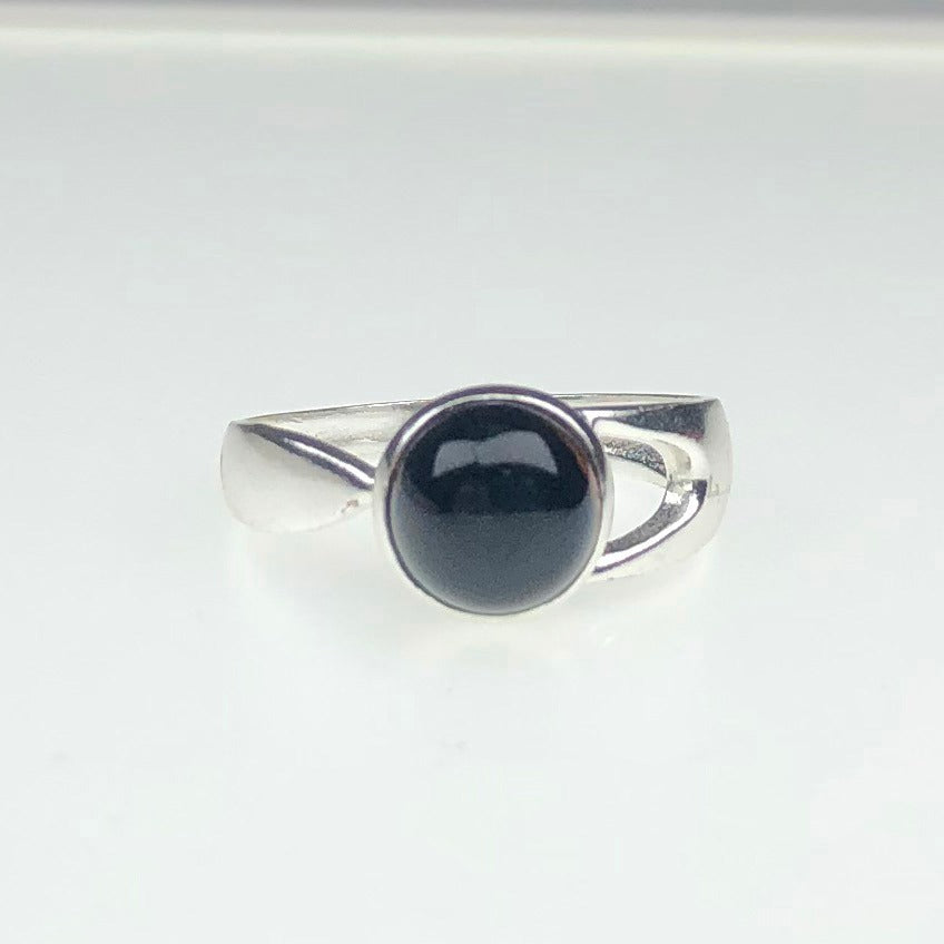 Black Obsidian Ring
