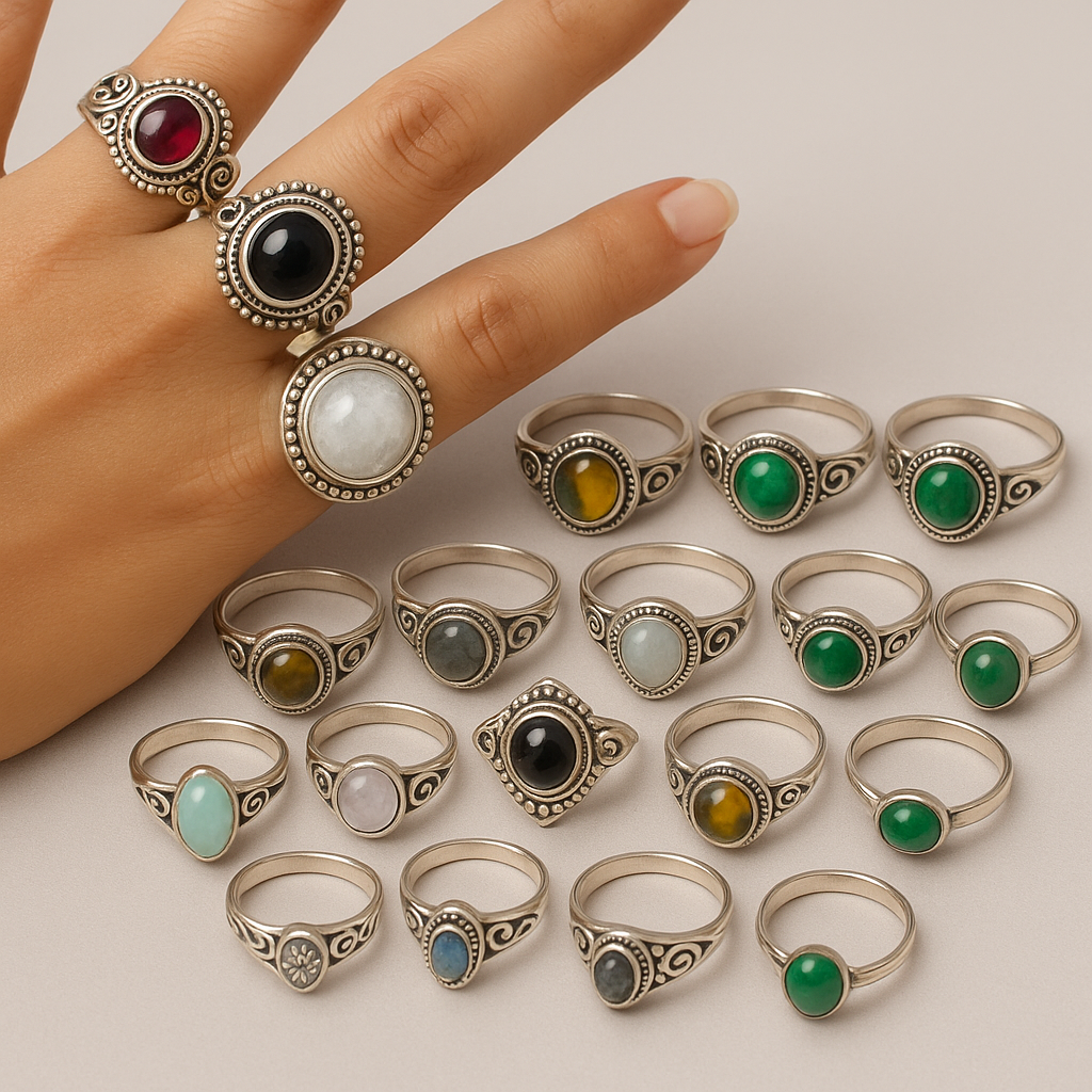 💍 Gemstone Rings: Power, Purpose & Elegance at Your Fingertips