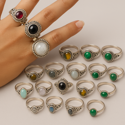 💍 Gemstone Rings: Power, Purpose & Elegance at Your Fingertips