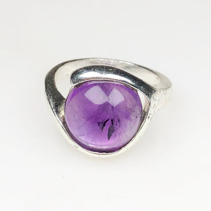 Regal Purple Amethyst Ring for Women