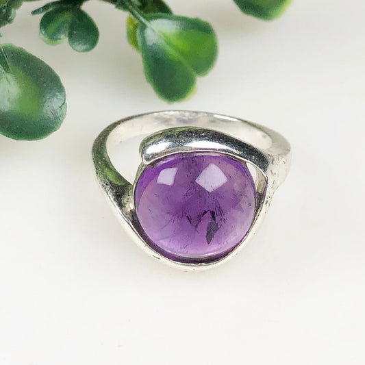 Regal Purple Amethyst Ring for Women