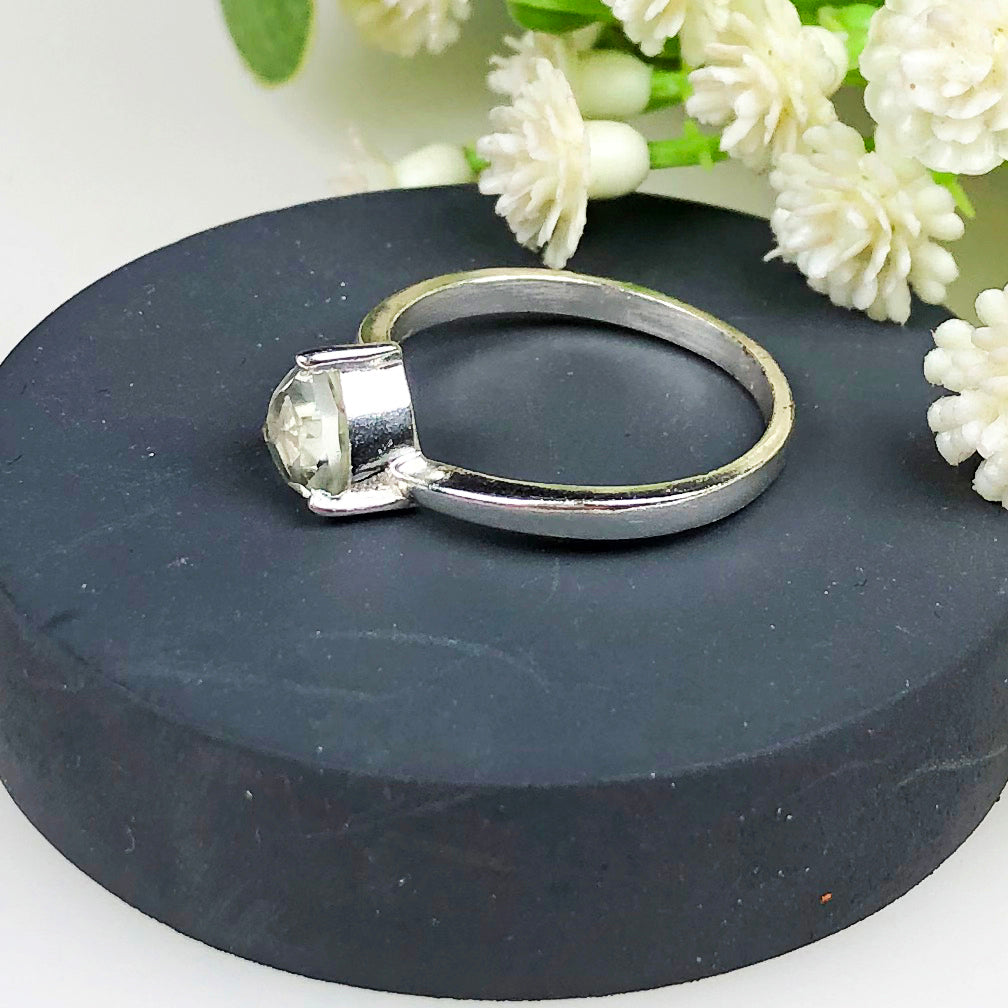 Serene Blue Aquamarine Ring for Women