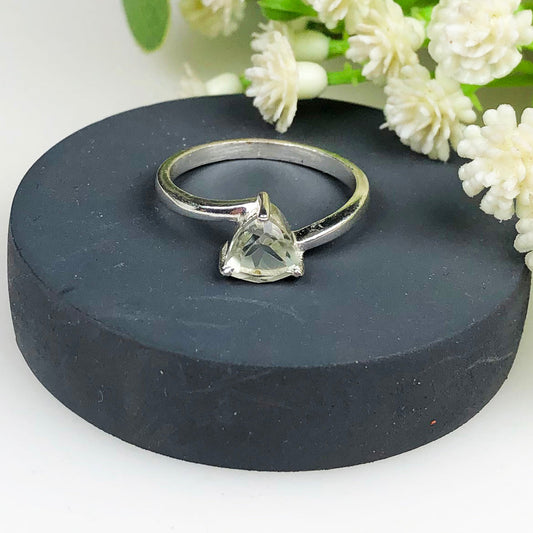 Serene Blue Aquamarine Ring for Women