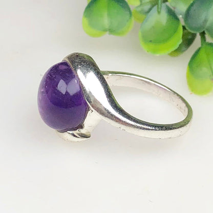 Majestic Purple Amethyst Ring for Women