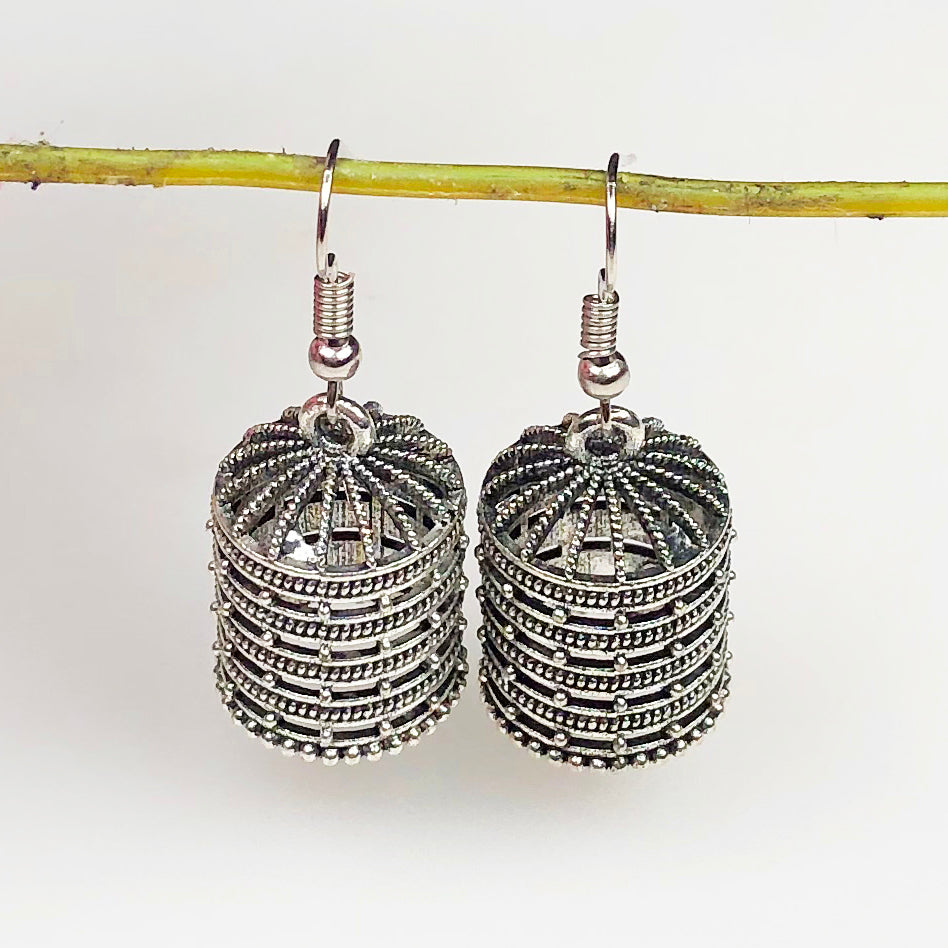 Trendy Tibet Silver Earrings