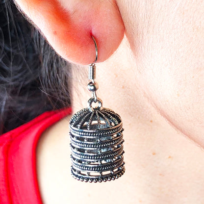 Trendy Tibet Silver Earrings