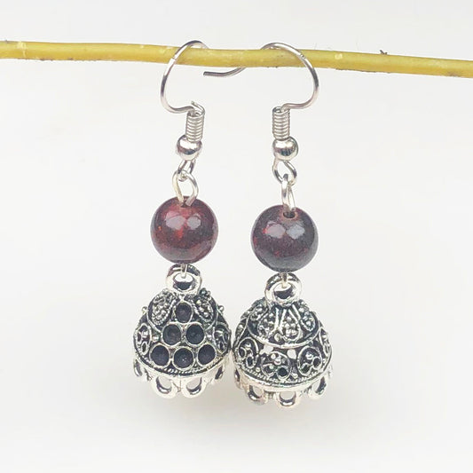 Radiant Brown Jasper Earrings