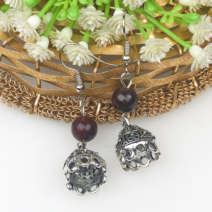 Radiant Brown Jasper Earrings
