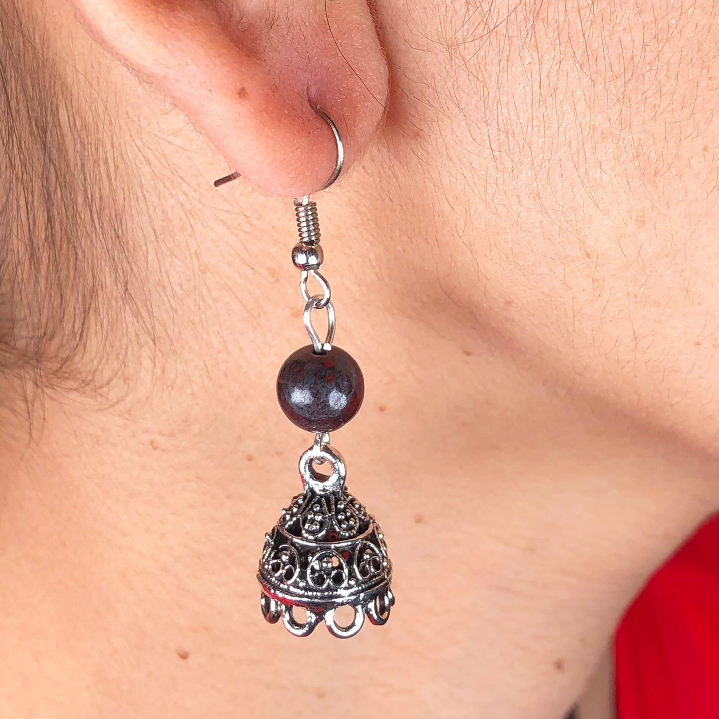 Radiant Brown Jasper Earrings