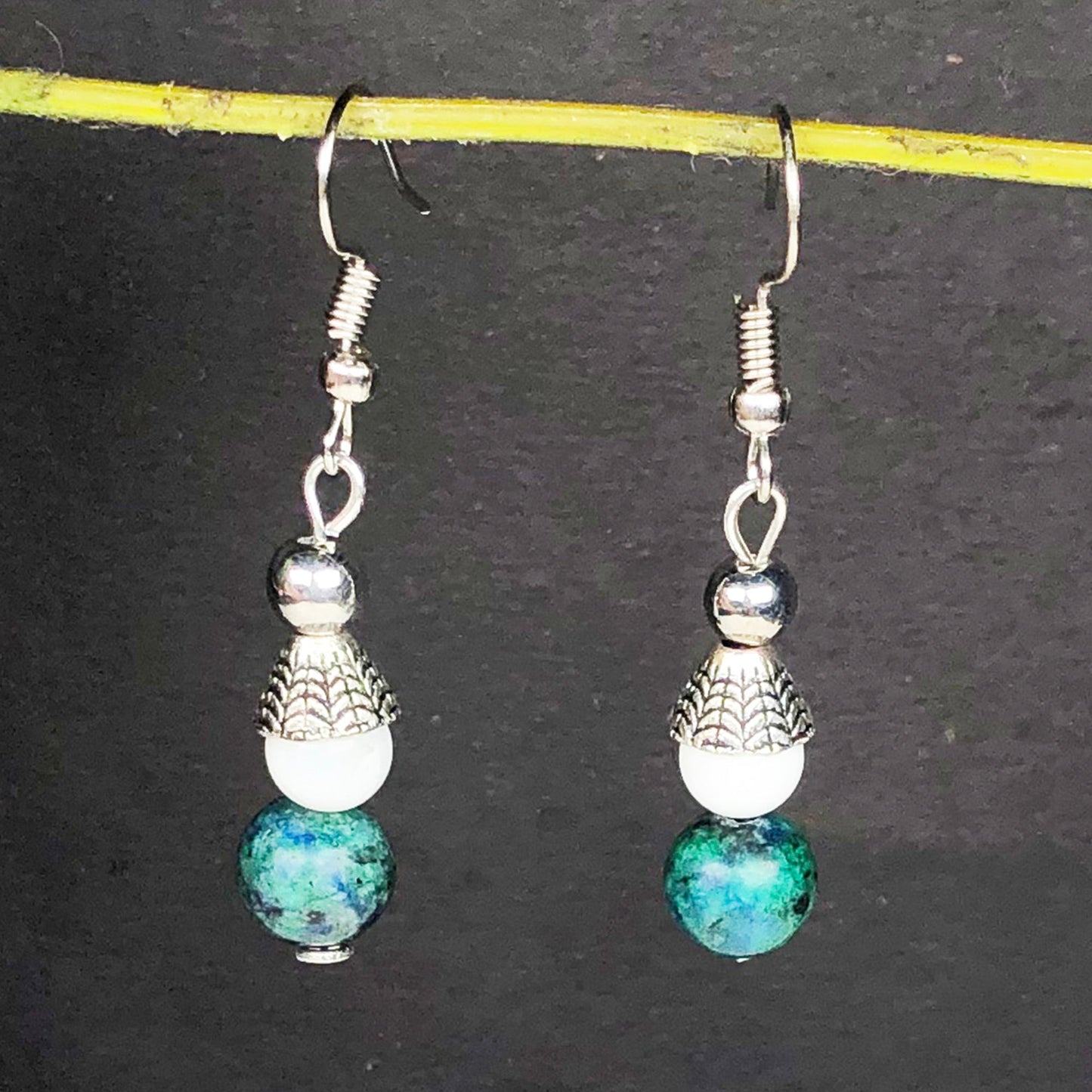 Green Jasper and Agate