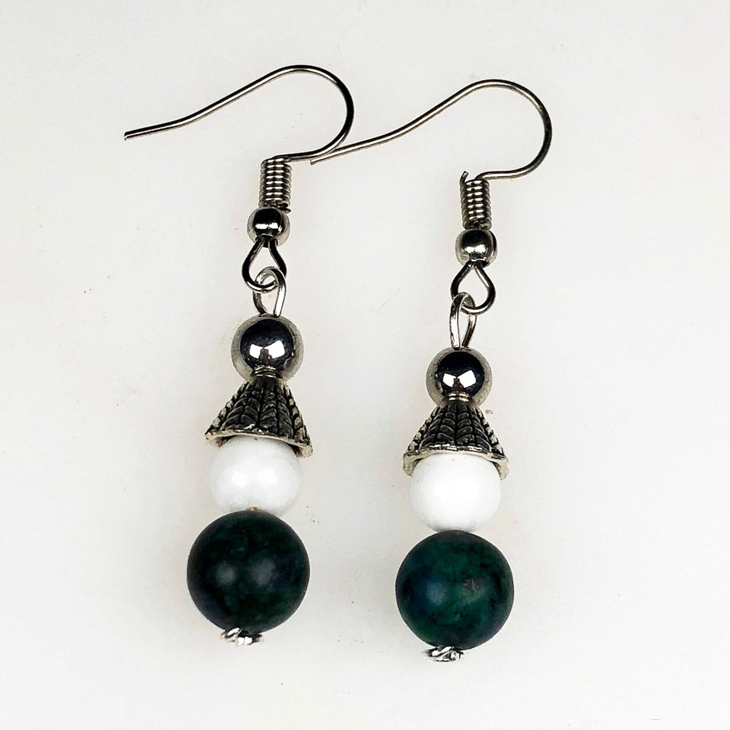 Green Jasper and Agate