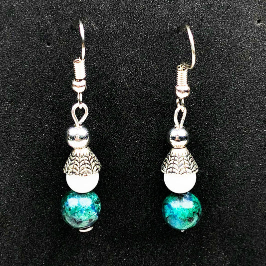 Green Jasper and Agate