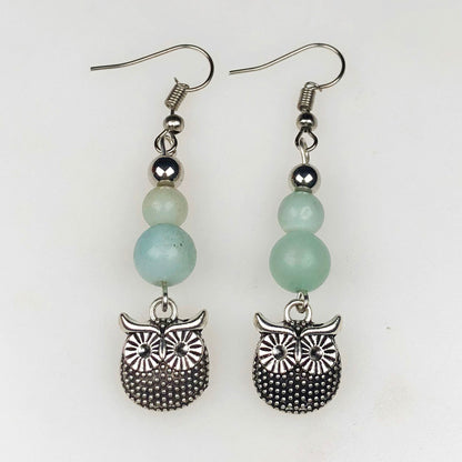 Amazonite Earrings for Women and Girls