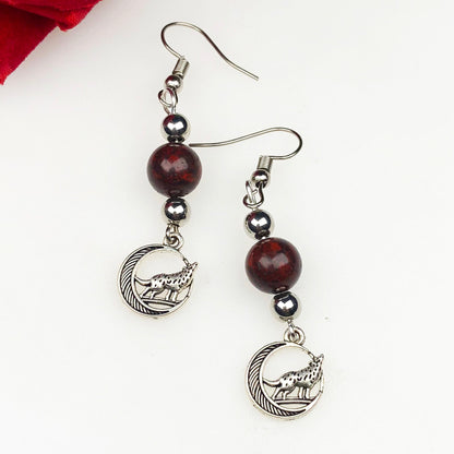 Rainbow Jasper Earrings for Women and Girls