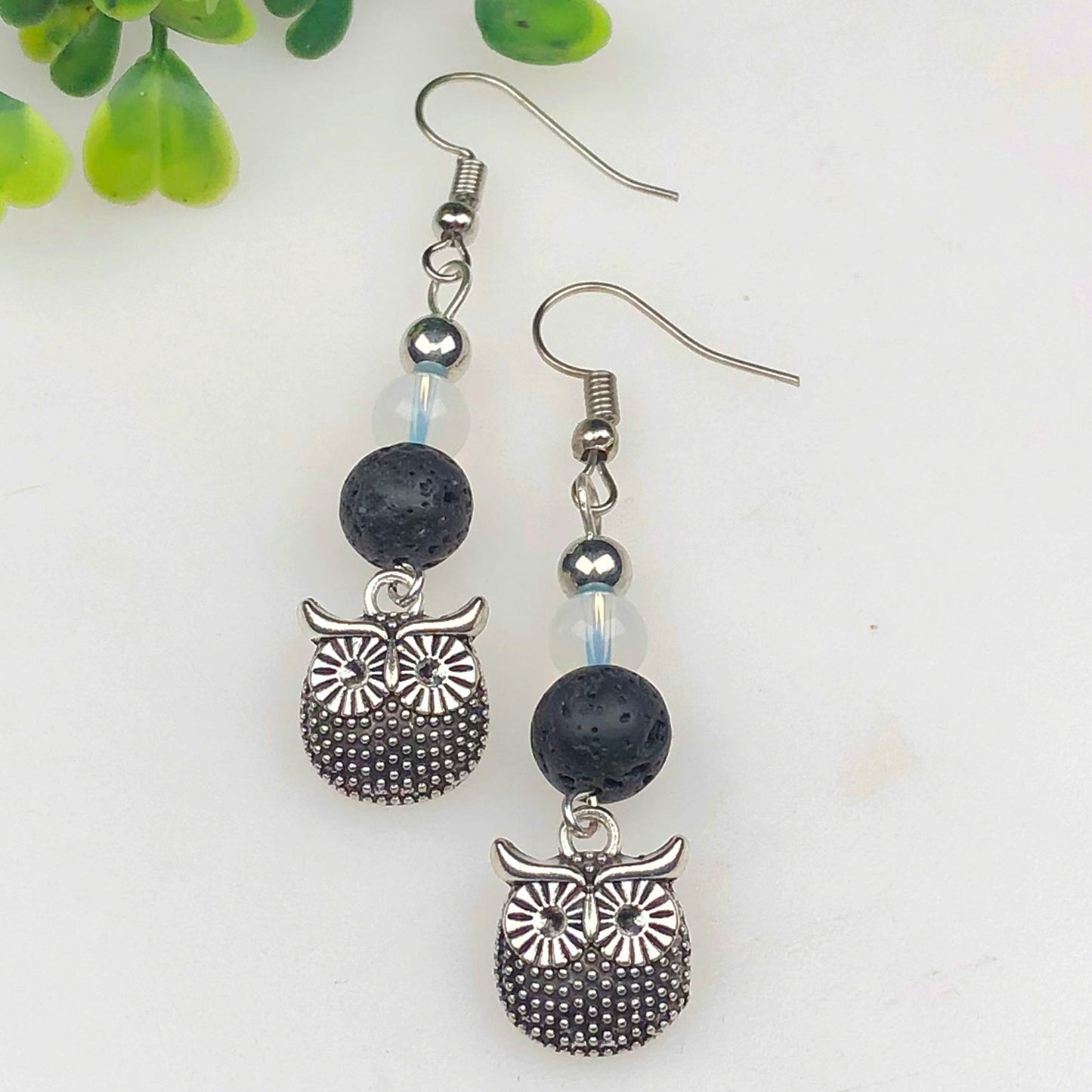 Opalite Lava Earrings for Women and Girls