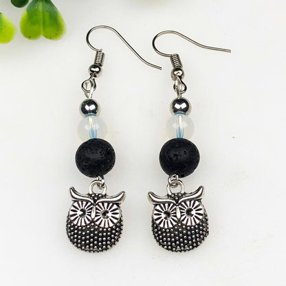 Opalite Lava Earrings for Women and Girls