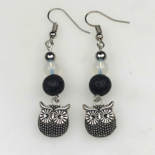 Opalite Lava Earrings for Women and Girls