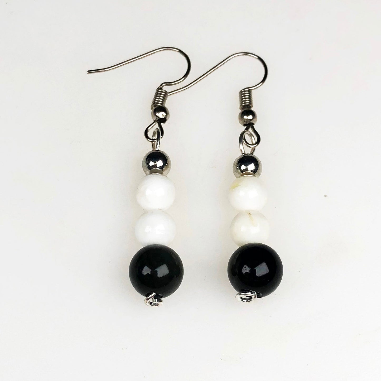 Howlite Obsidian Earrings for Women and Girls
