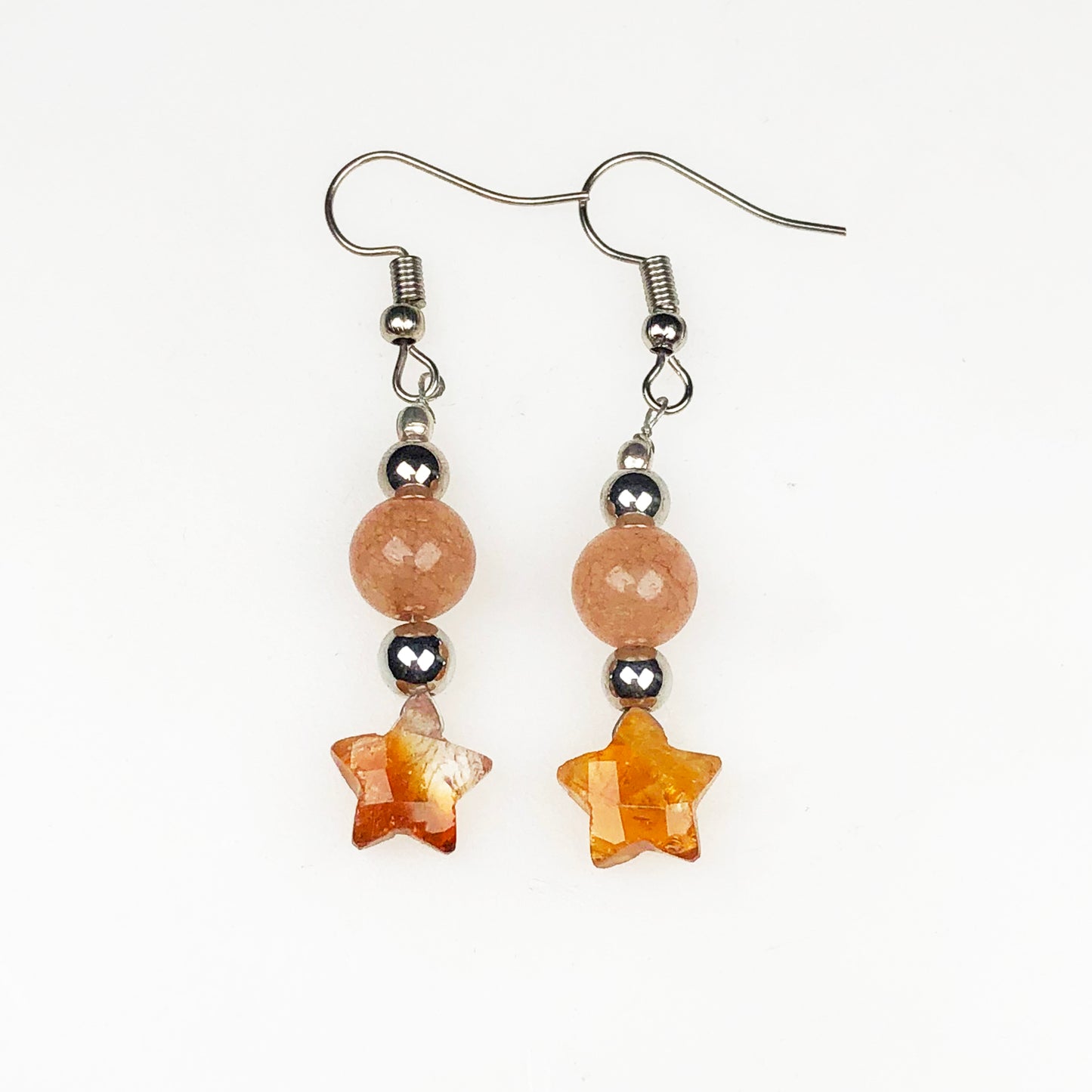 Sunstone Citrine Earrings for Women and Girls