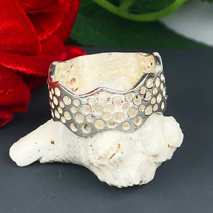Tibet Sliver Ring for women and Girls stylish skin friendly nickle free,Very pretty Design