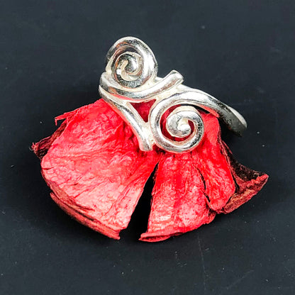 Tibet Sliver Ring for women and Girls stylish skin friendly nickle free,Superb Design
