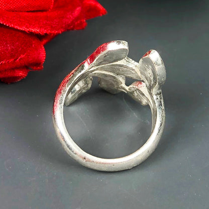 Tibet Sliver Ring for women and Girls stylish skin friendly nickle free,Authentic Design
