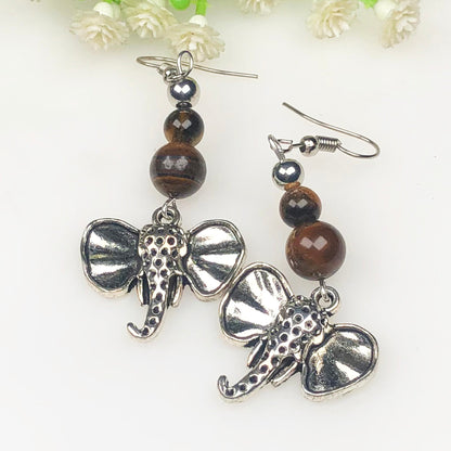 Tiger Eye Earrings for Women and Girls