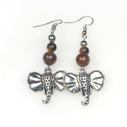 Tiger Eye Earrings for Women and Girls