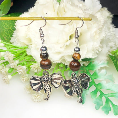 Tiger Eye Earrings for Women and Girls