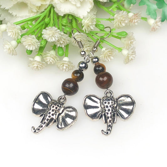Tiger Eye Earrings for Women and Girls