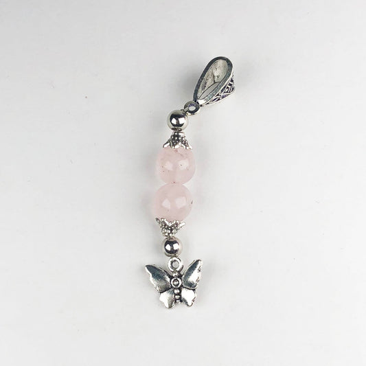 Pink Rose Quartz Pendant Healing for Women and Girls Pendant