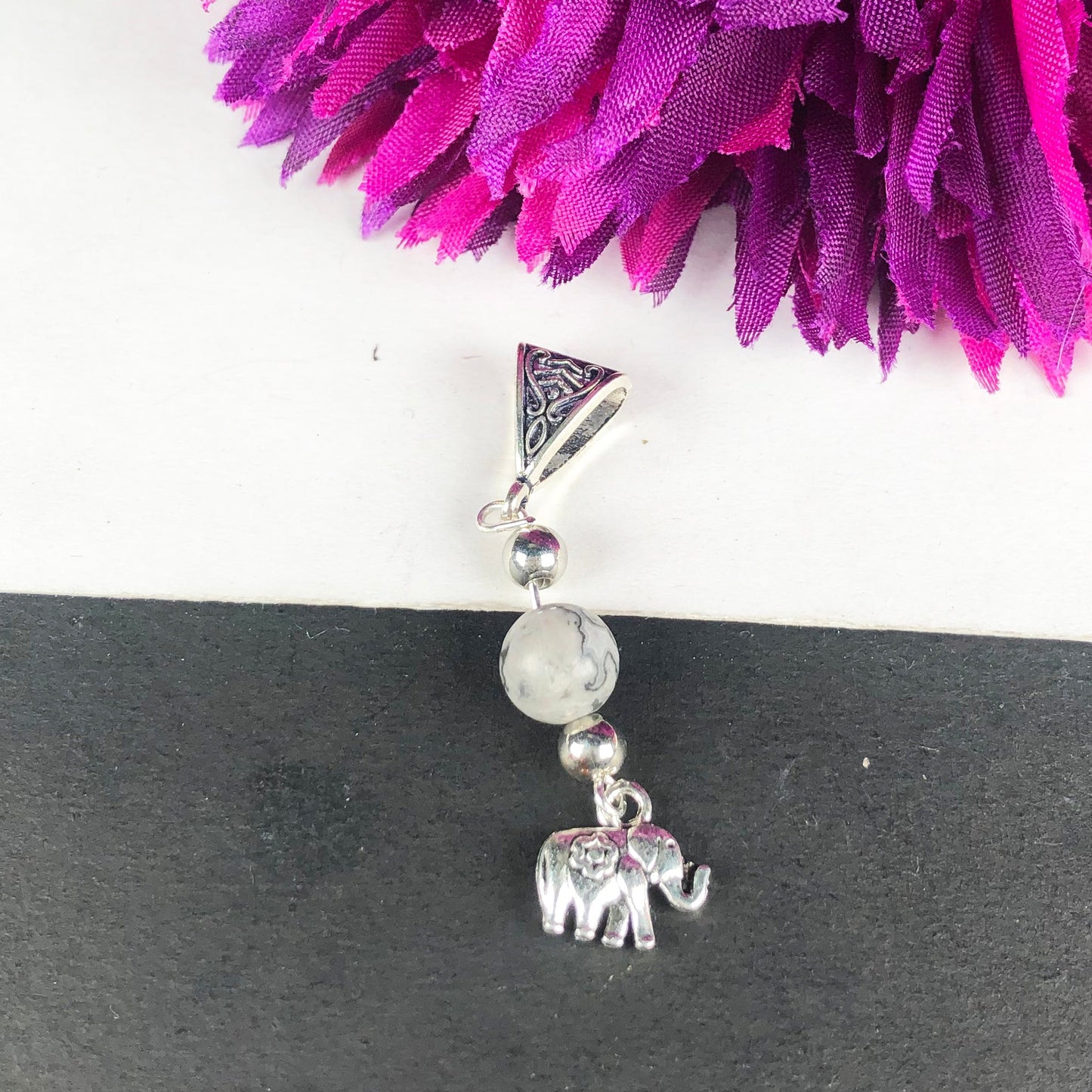 Grey Jasper Pendant Healing for Women and Girls Pendant
