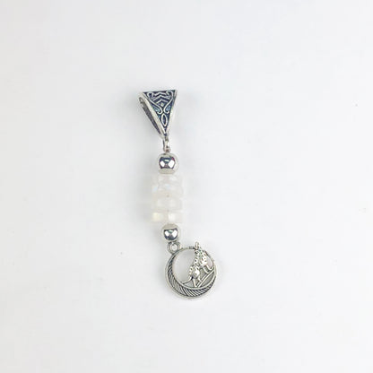 Lovely White Moonstone Pendant Healing for Women and Girls Pendant