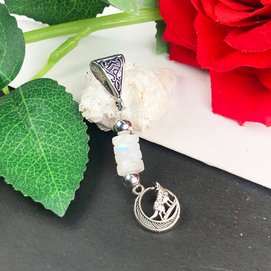 Lovely White Moonstone Pendant Healing for Women and Girls Pendant