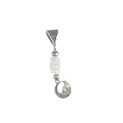 Lovely White Moonstone Pendant Healing for Women and Girls Pendant
